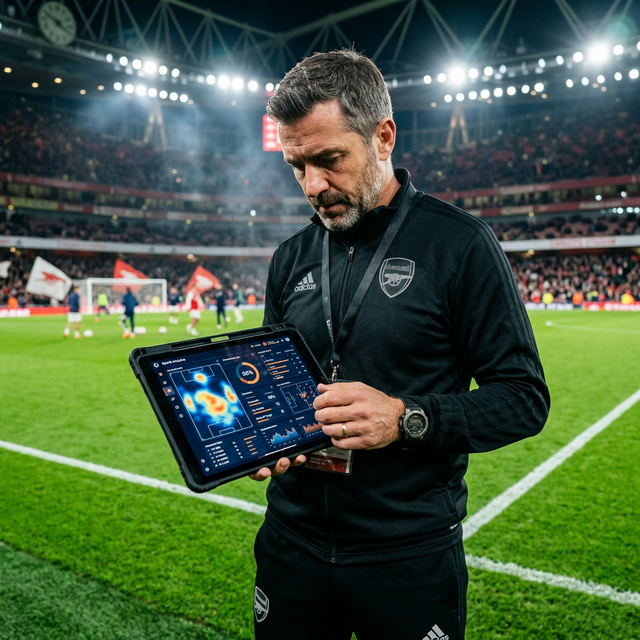 Coach using Tablet